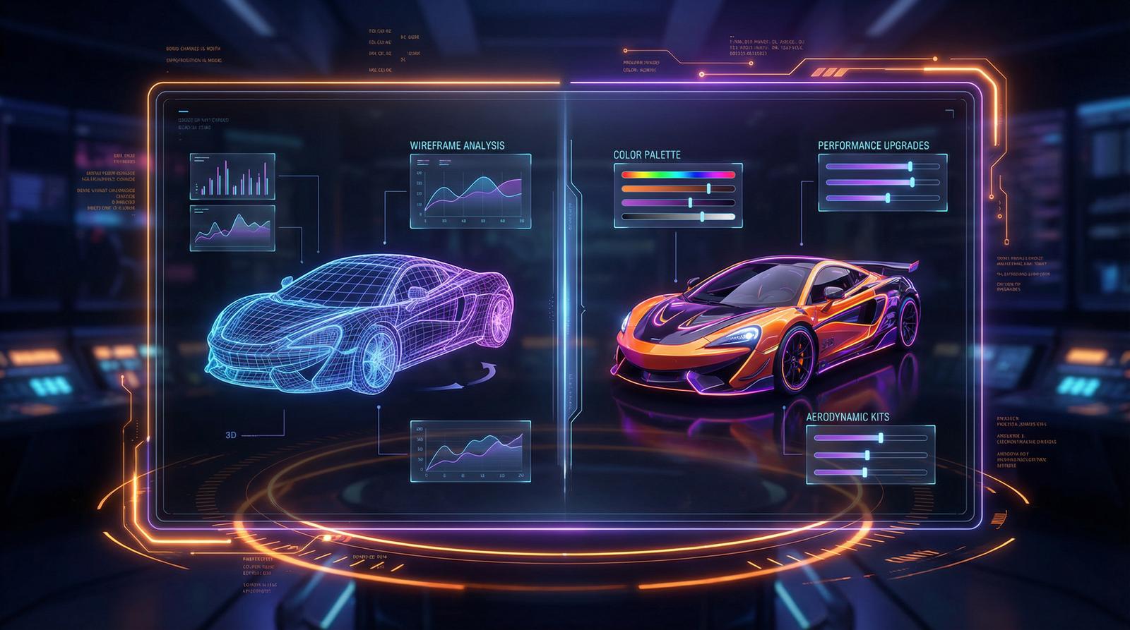 喷水AI改装设计界面