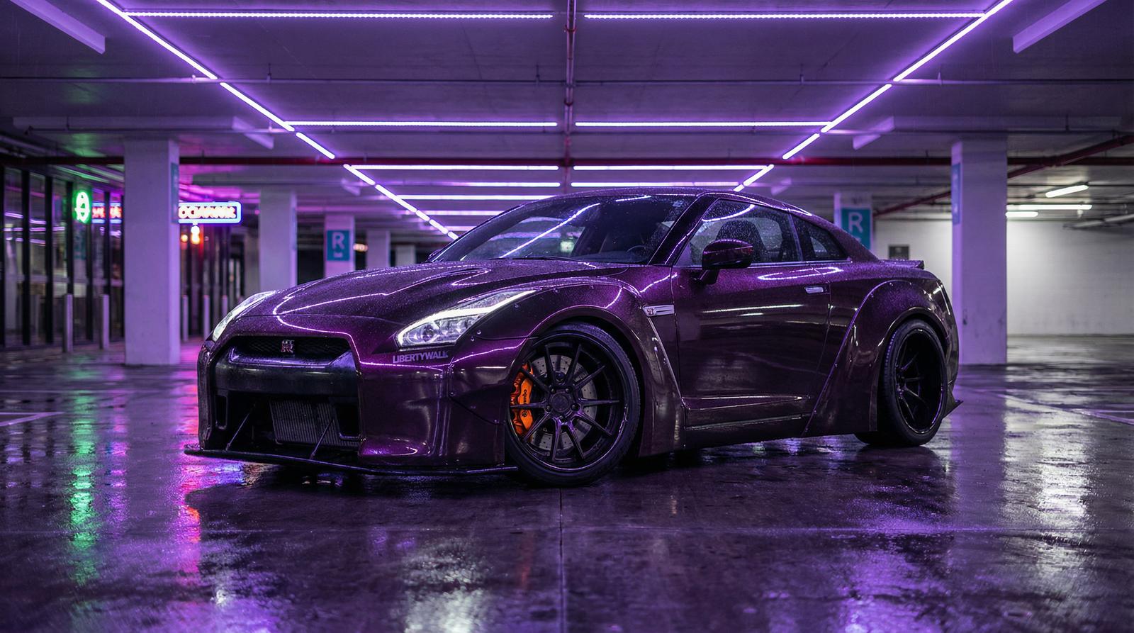 喷水GT-R改装视频教程